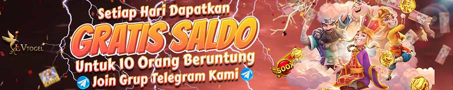 SALDO GRATIS SETIAP HARI UNTUK 10 ID BERUNTUNG LVTOGEL